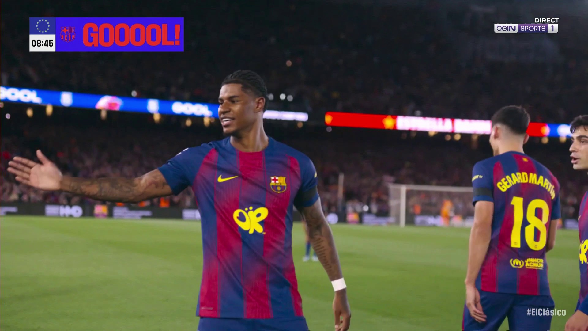 La Liga : Le coup franc magnifique de Marcus Rashford !
