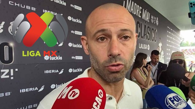Javier Mascherano no cierra la puerta para ser DT en la Liga MX y destaca la importancia del futbol mexicano