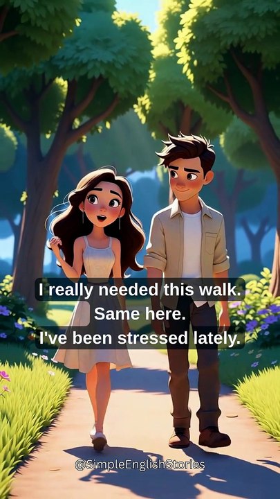 WE NEEDED THIS WALK 😌 Easy English Conversation