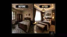 From an abandoned bedroom 😮‍💨 to a luxury dream room ✨🛏️