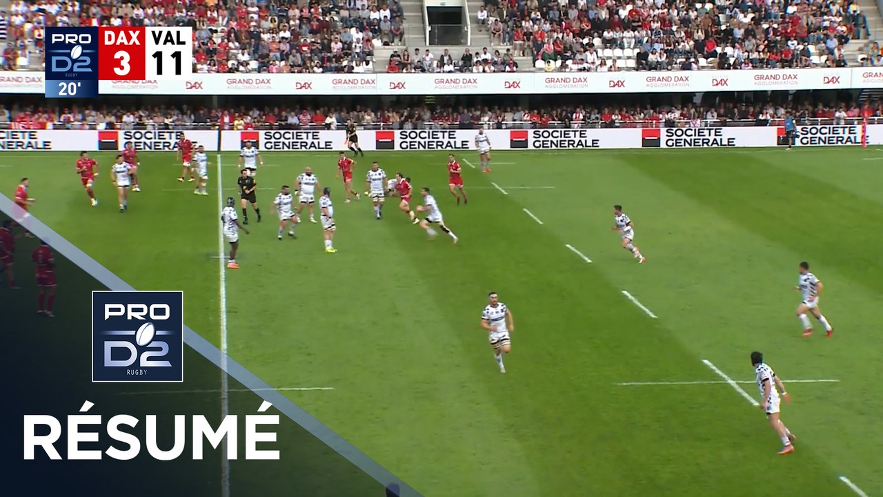 PRO D2 Saison 2025-2026 J29 - Résumé US Dax - Valence Romans