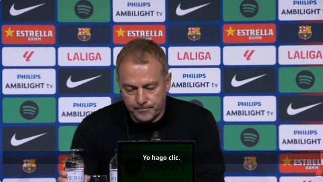 Flick, rueda de prensa tras el FC Barcelona 2 - Real Madrid 0: el Barça, campeón