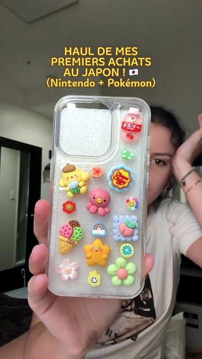 Premier jour au Japon : mon shopping coup de cœur ! Coque personnalisée d'Harajuku, Hello Kitty, Pokémon, Nintendo et Animal Crossing !