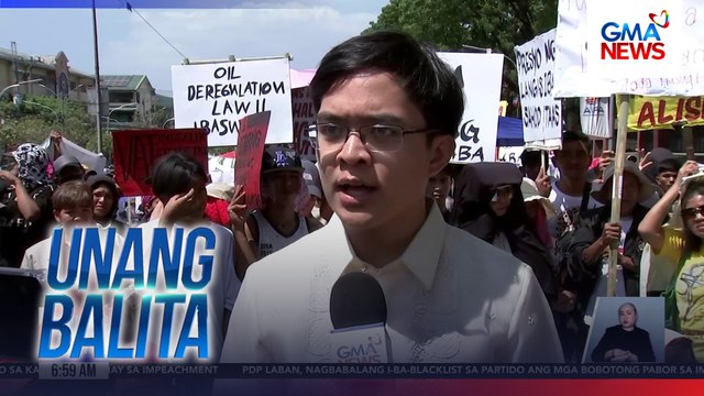 Video ng pamimigay ni Rep. Leviste ng pera, inaalam ng Comelec kung kailan nangyari | Unang Balita