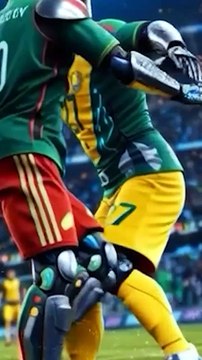 ⚽3D Cartoon Animation | Mecha Cup Futbol Şampiyonası 2026 🏆🔥Meksika vs Güney Afrika |6.Bölüm #shorts
