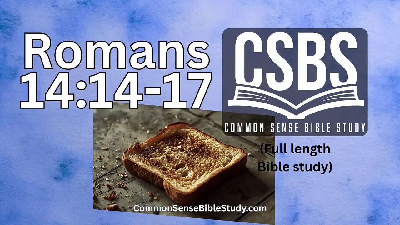 Romans 14:14-17 - Common and Unclean