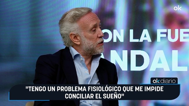 Juanma Moreno: Tengo un problema fisiológico que me impide conciliar el sueño