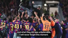 'A family' - Flick shares heartfelt story after Barcelona's LaLiga triumph