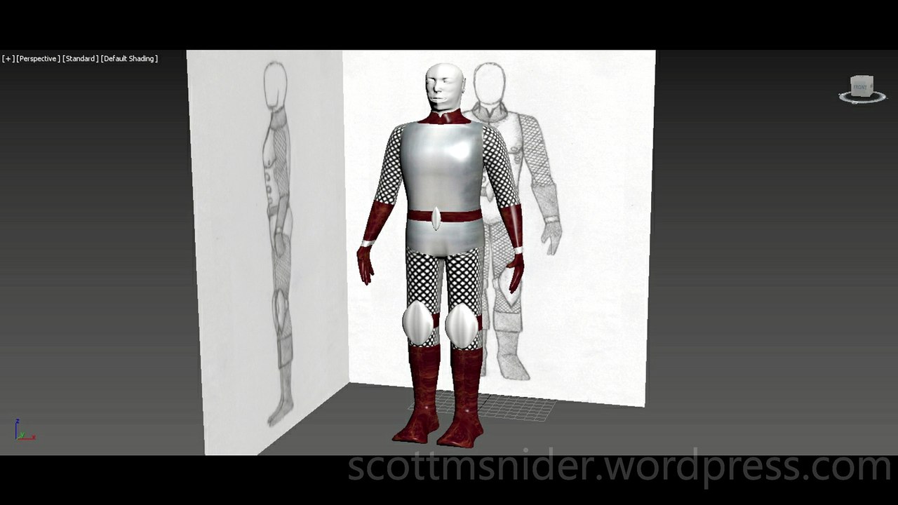 Ponikarovsky: 3DS MAX Practice Polygon Modeling...