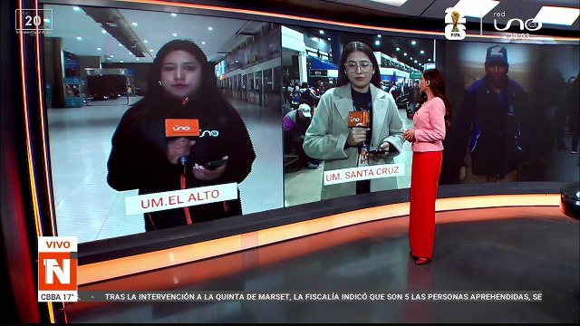Suspenden salidas de buses hacia La Paz desde Santa Cruz