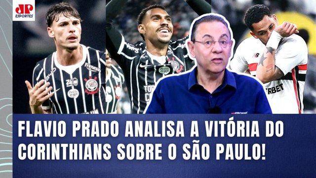 O QUE NÓS VIMOS nesse CORINTHIANS 3 x 2 SÃO PAULO foi... OLHA o que FLAVOU PRADO FALOU!