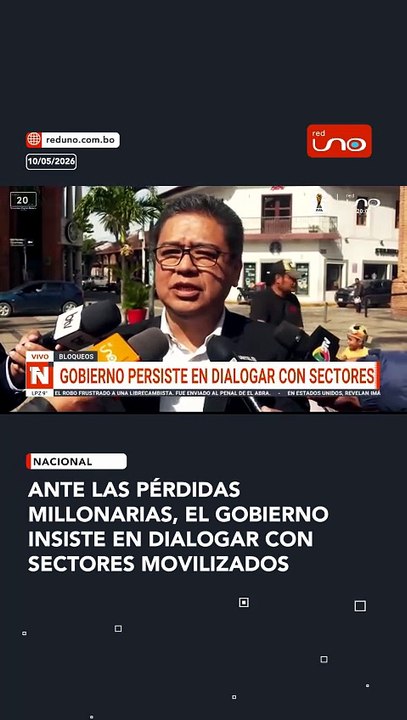 Gobierno llama al diálogo con sectores movilizados para evitar mayores pérdidas millonarias por los bloqueos