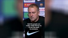 Flick's heartfelt story after Barca win LaLiga title