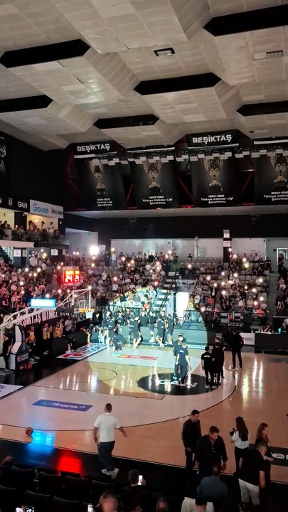 Takım Anonsu - Beşiktaş Gain 82-89 Galatasaray MCT Technic - Türkiye Sigorta Basketbol Süper Ligi 30. Hafta