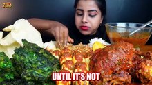 ASMR INDIAN vs KOREAN Mukbangers Eating WHOLE CHICKEN🇮🇳🇰🇷FAST MOTION Mukbang Compilations