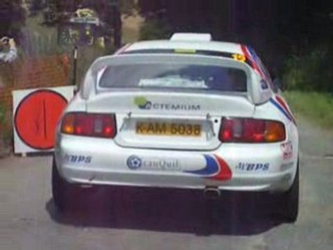 Rouillard Toyota Celica GT FOUR rallye limousin 2008 départ
