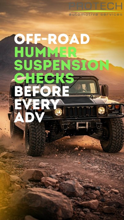 Off-Road Hummer Suspension Checks Before Every Adventure!