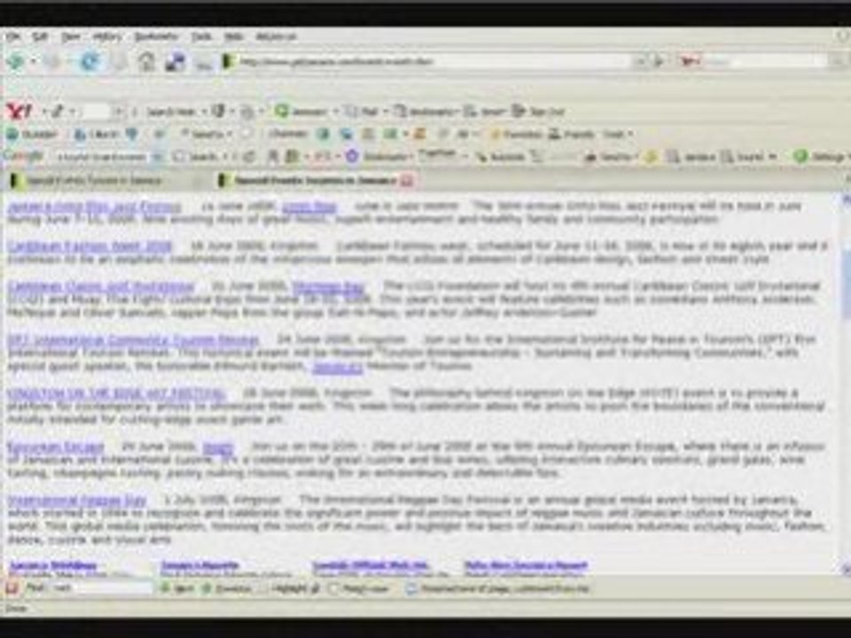 Special Events Tourism In Jamaica