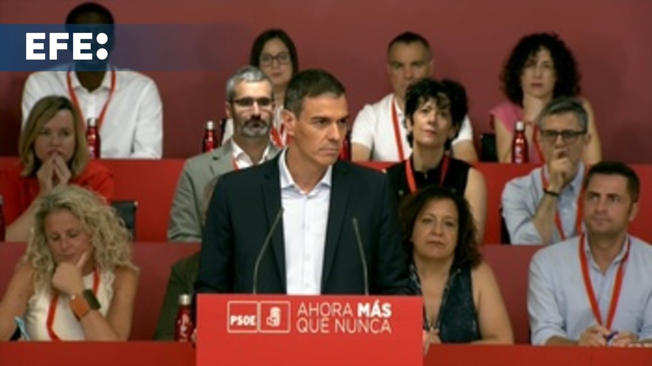 Sánchez defiende sus avances y recalca que España será mejor en 2031 con un gobierno del PSOE