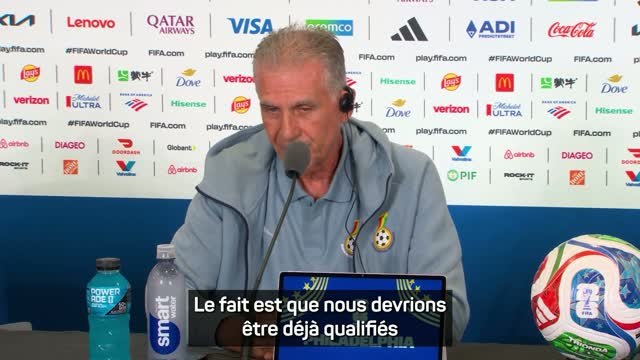 Ghana - Queiroz : Nous devrions être déjà qualifiés