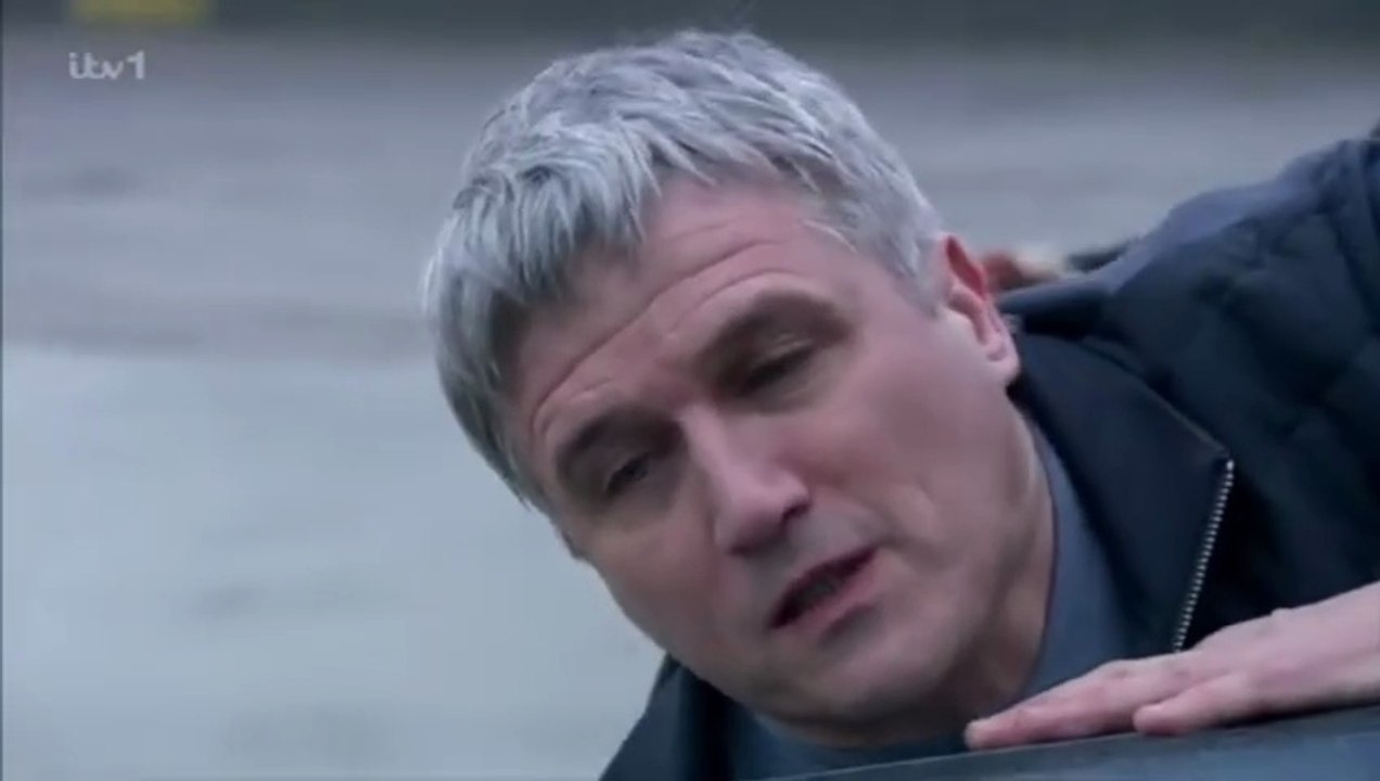 Emmerdale Shaun Stabs Caleb Miligan 27th March 2025
