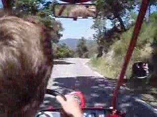 descente du col du canadel en bugxter