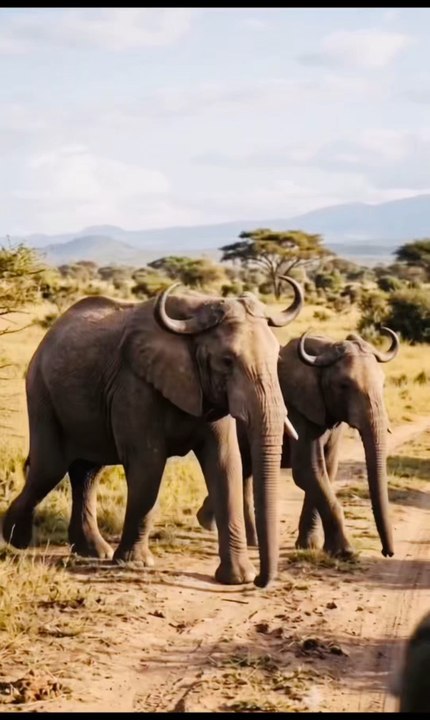 Rare Elephants sighted