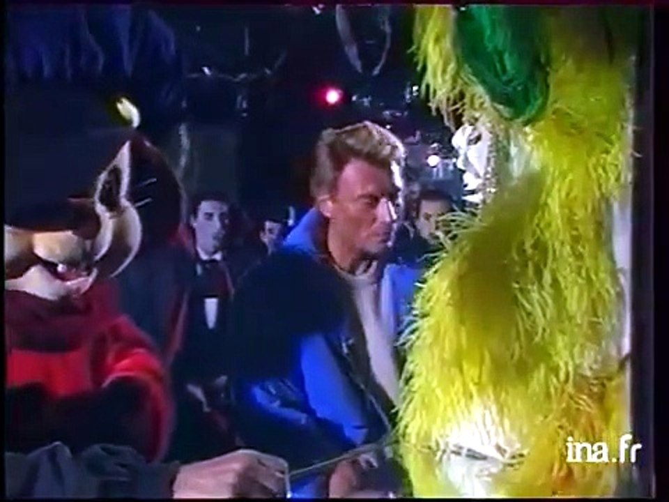 1987 - Johnny Hallyday présente Terminus au Journal de 19/20 sur FR3 (22 Janvier)