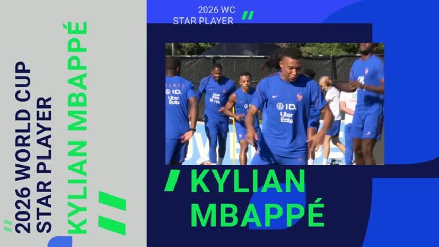 2026 World Cup Star Player - Kylian Mbappe