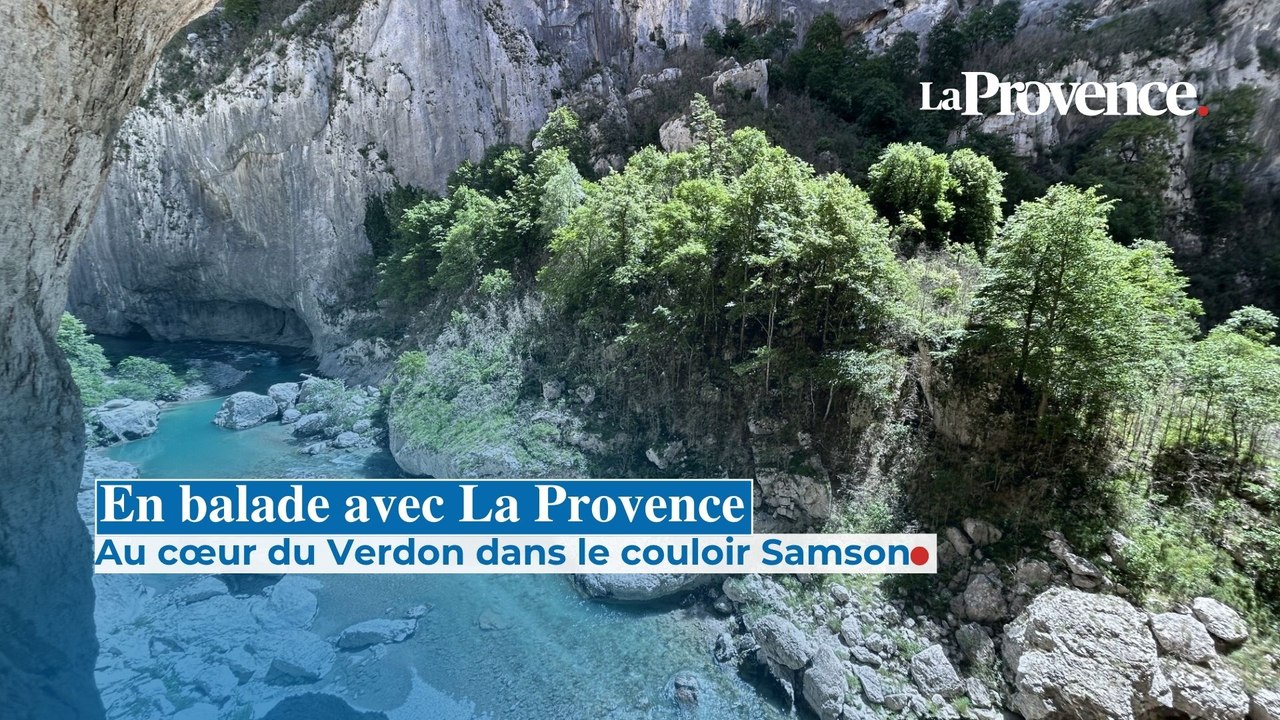Le couloir Samson, notre balade en immersion dans la roche pour découvrir les gorges du Verdon