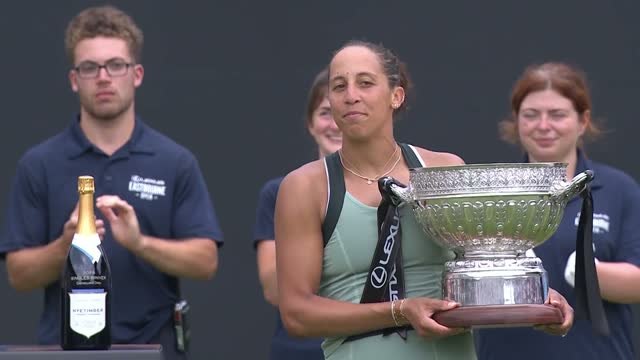 Eastbourne - Keys remporte la finale