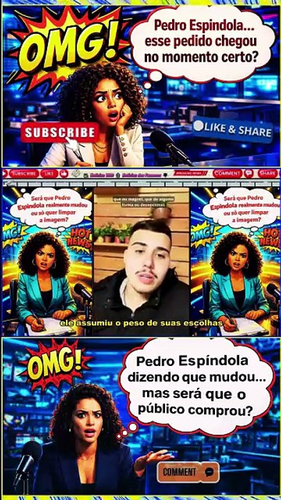 🚨 #PedroEspindola reaparece, pede desculpas a #JordanaMorais e divide a internet! Arrependimento ou tarde demais
