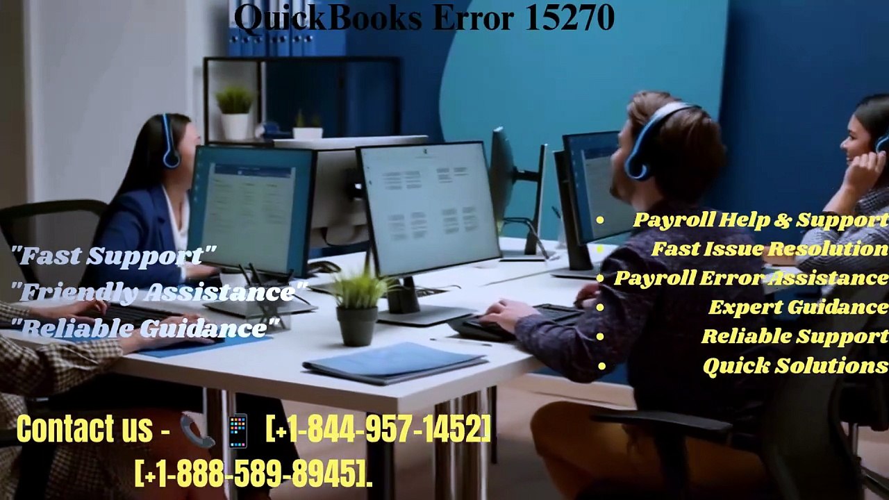 QuickBooks Error 15270
