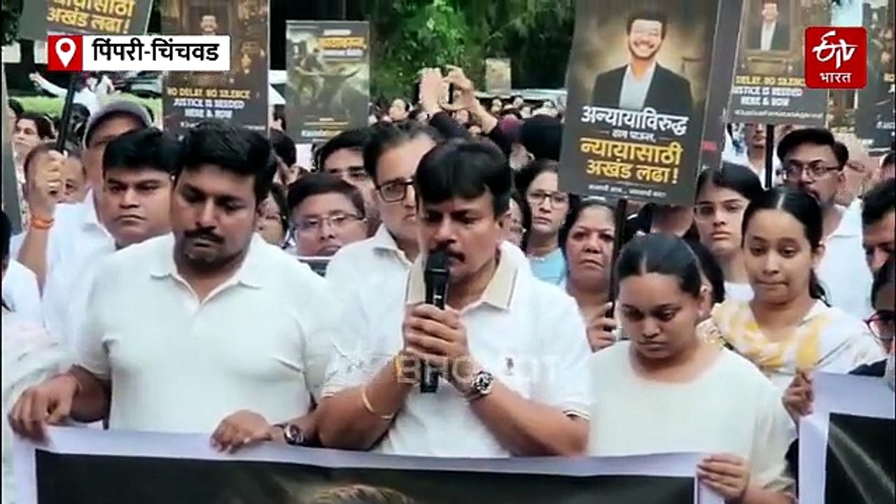केतन अग्रवालच्या कुटुंबीयांना न्याय मिळवण्यासाठी नागरिकांचा कॅण्डल मार्च; पाहा व्हिडिओ