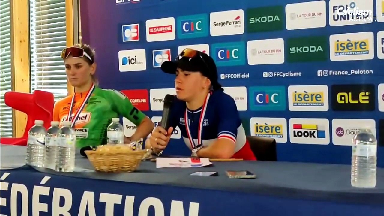 Championnats de France 2026 - Célia Gery en interview après son sacre sur la course-en-ligne