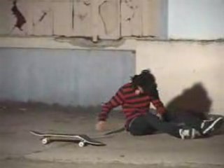 Skateboard casse figure