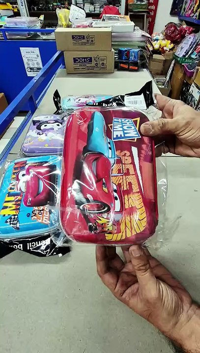 Cars 3D EVA Pencil Pouch 🚗 | Best Pencil Case for School Kids