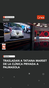 Tatiana Marset fue trasladada desde una clínica privada hasta el penal de Palmasola, en el marco del proceso judicial que enfrenta, bajo estrictas medidas de seguridad
