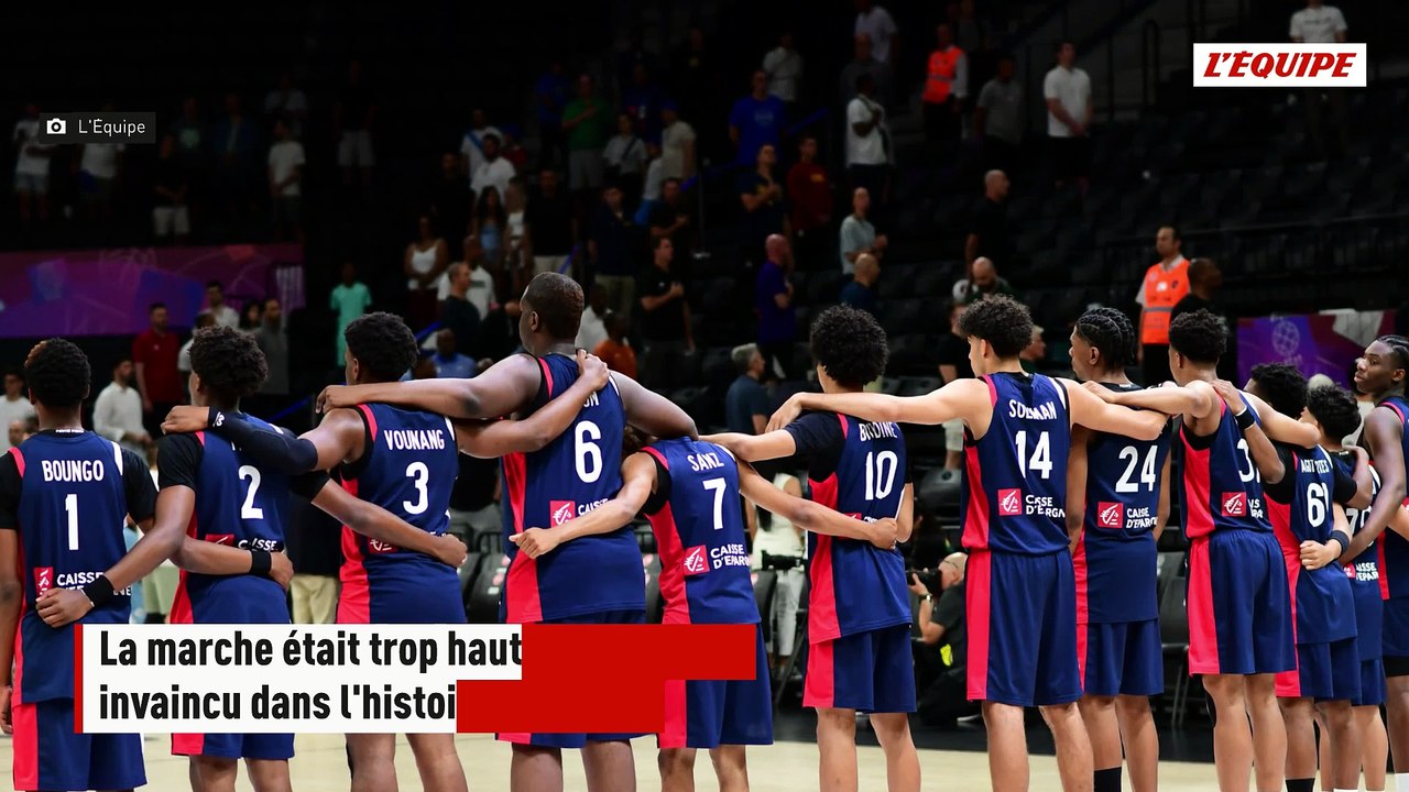 Les U17 de Tony Parker s'inclinent lourdement face aux USA en ouverture de la Coupe du monde - Basket - Coupe du monde U17 (H)