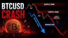 BTCUSD CRASH WHY? Bitcoin Weekend Price Action Analysis Using SMC