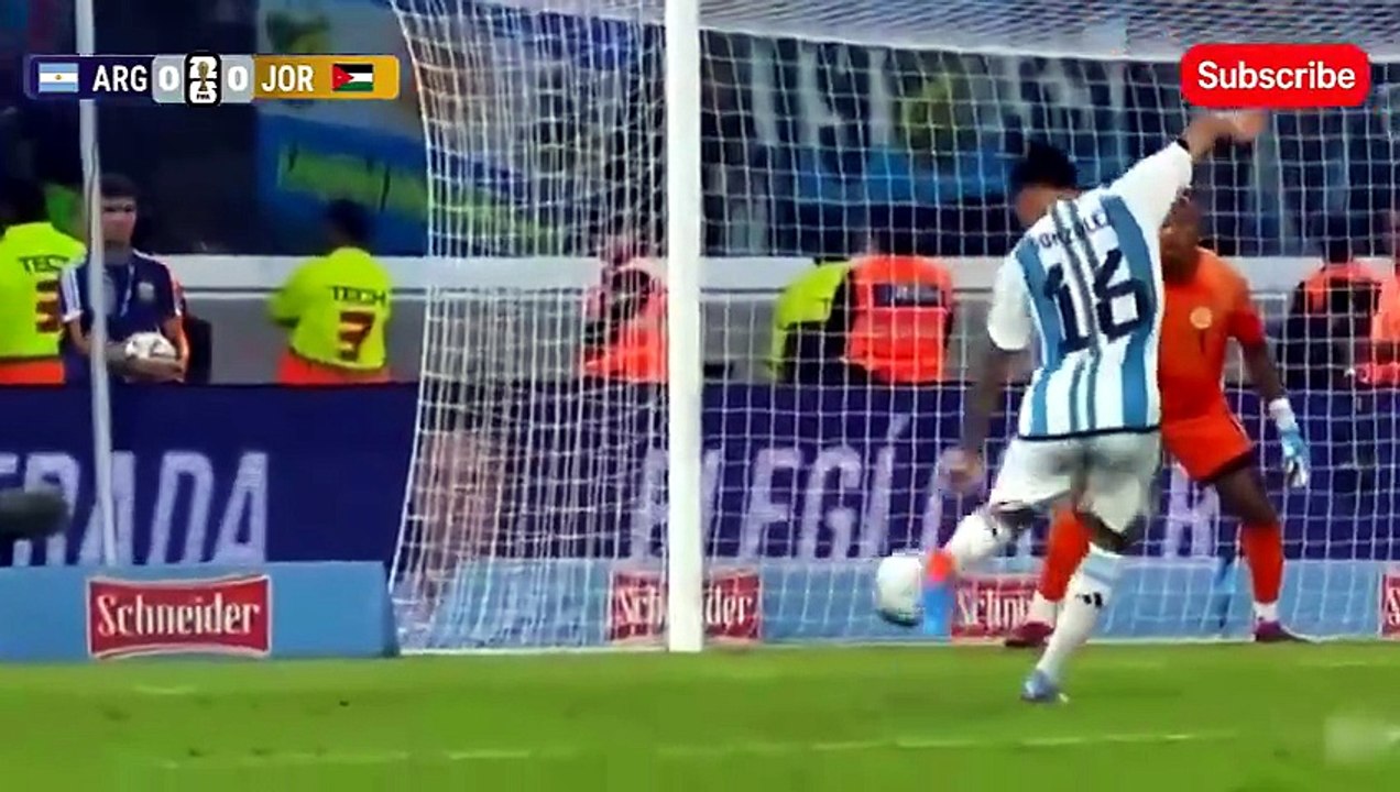 MESSI MAGIC! 🐐 Argentina vs Jordan FULL Highlights & Goals ⚽️🇦🇷