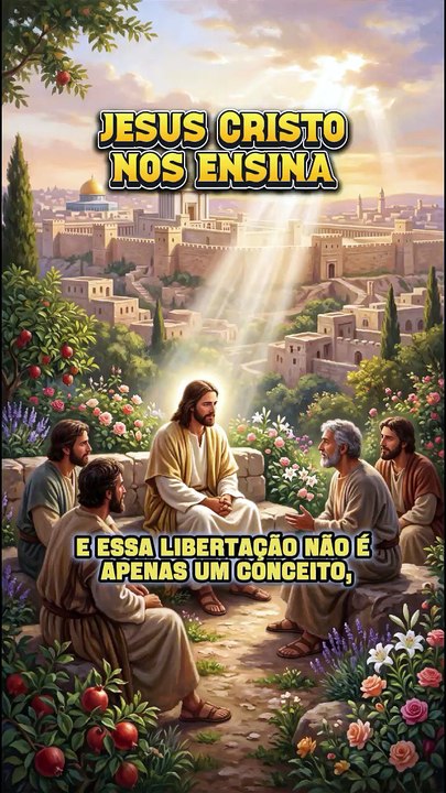 Jesus Cristo nos ensina — ✝ — #Jovenspregadores #espiritualidade #Deus #motivacao #religiao #Fé #AmorDeCristo #Gratidão — @videosdealegria — By:RF® —