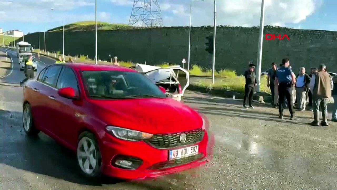 Ağrı’da iki trafik kazasında 1 kişi öldü, 6 kişi de yaralandı
