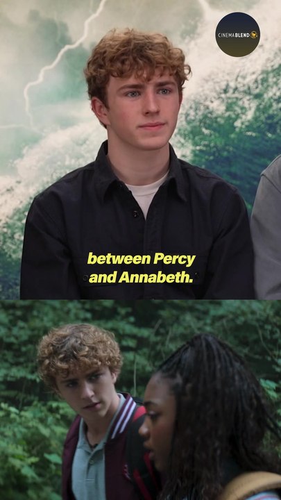 Percy Jackson Stars on Percy & Annabeth's Awkwa...
