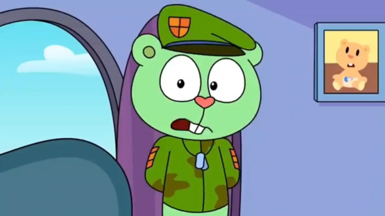 happy tree friends presenta cuidando a cub ~ flippy pop and cub lumpy the mole cuddles flaky mime cro-marmot ep 5 vaini2005