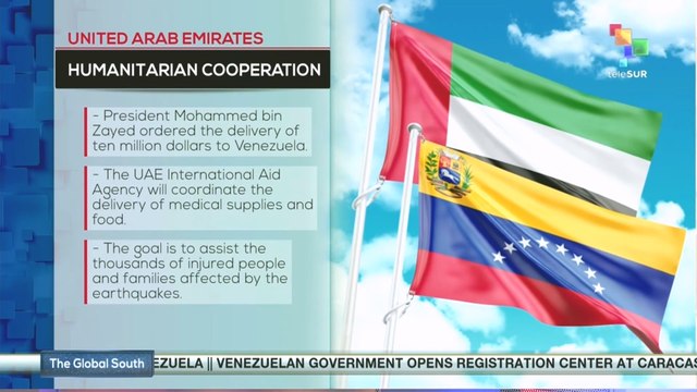United Arab Emirates humanitarian cooperation