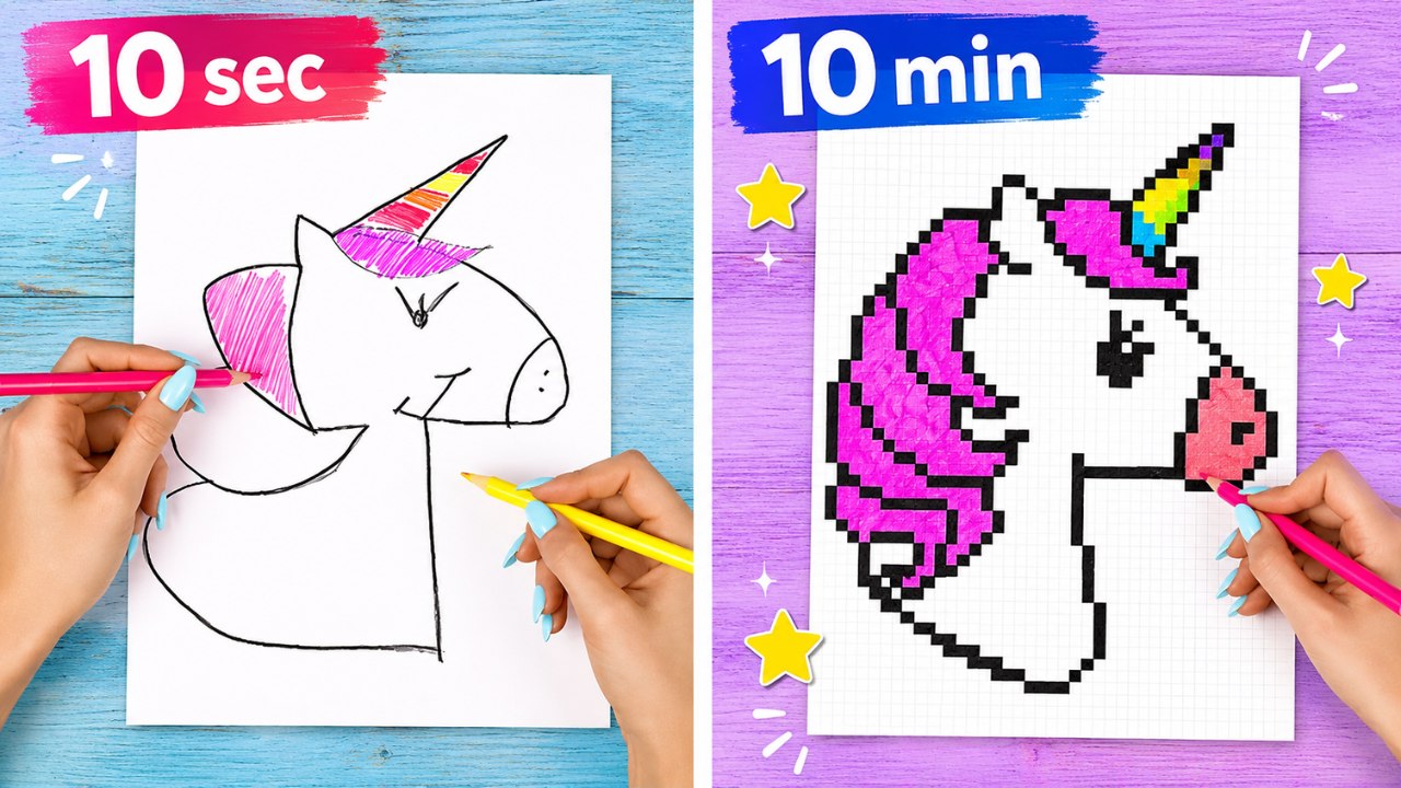 Des astuces artistiques époustouflantes