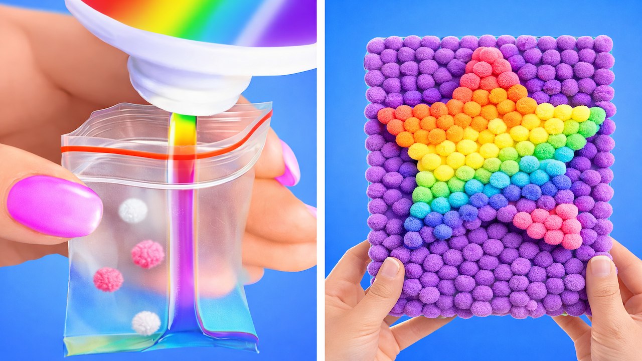 Défi artistique créatif pour esprits créatifs ! Bricolages amusants et astuces de dessin colorées