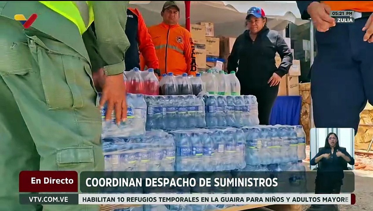 Zulia | Envían importante carga de insumos para despachar en varios estados