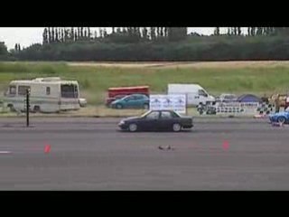 SIERRA COSWORTH RUN400M KING OF EUROPE DRAG DRIFT 2008